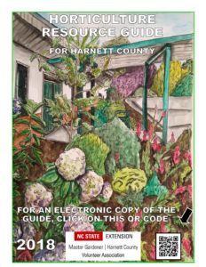 Cover photo for 2018 Horticulture Resource Guide for Harnett County